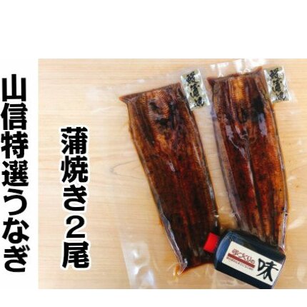 【四国一小さなまち】≪ヤマシン≫ ※ 冷凍 ※ 特選うなぎの蒲焼き 2尾