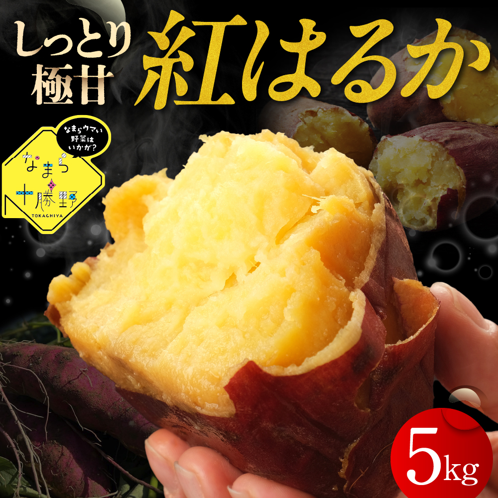[先行予約][12月上旬より配送] なまら十勝野 芽室町産さつまいも[紅はるか]5kg me001-029c
