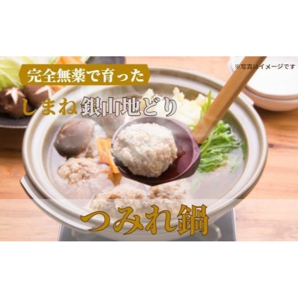 完全無薬で育った 銀山地どりの『つみれ鍋』2~3人前