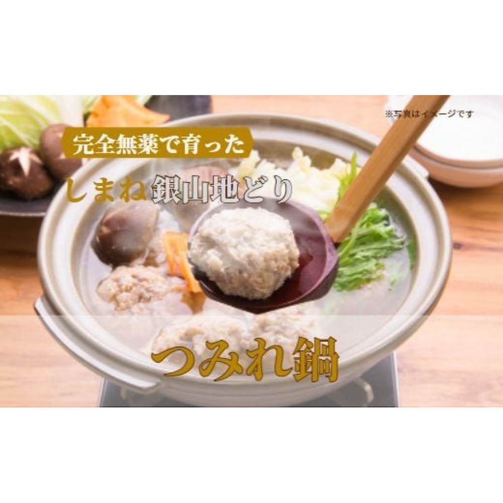 完全無薬で育った 銀山地どりの『つみれ鍋』4~5人前