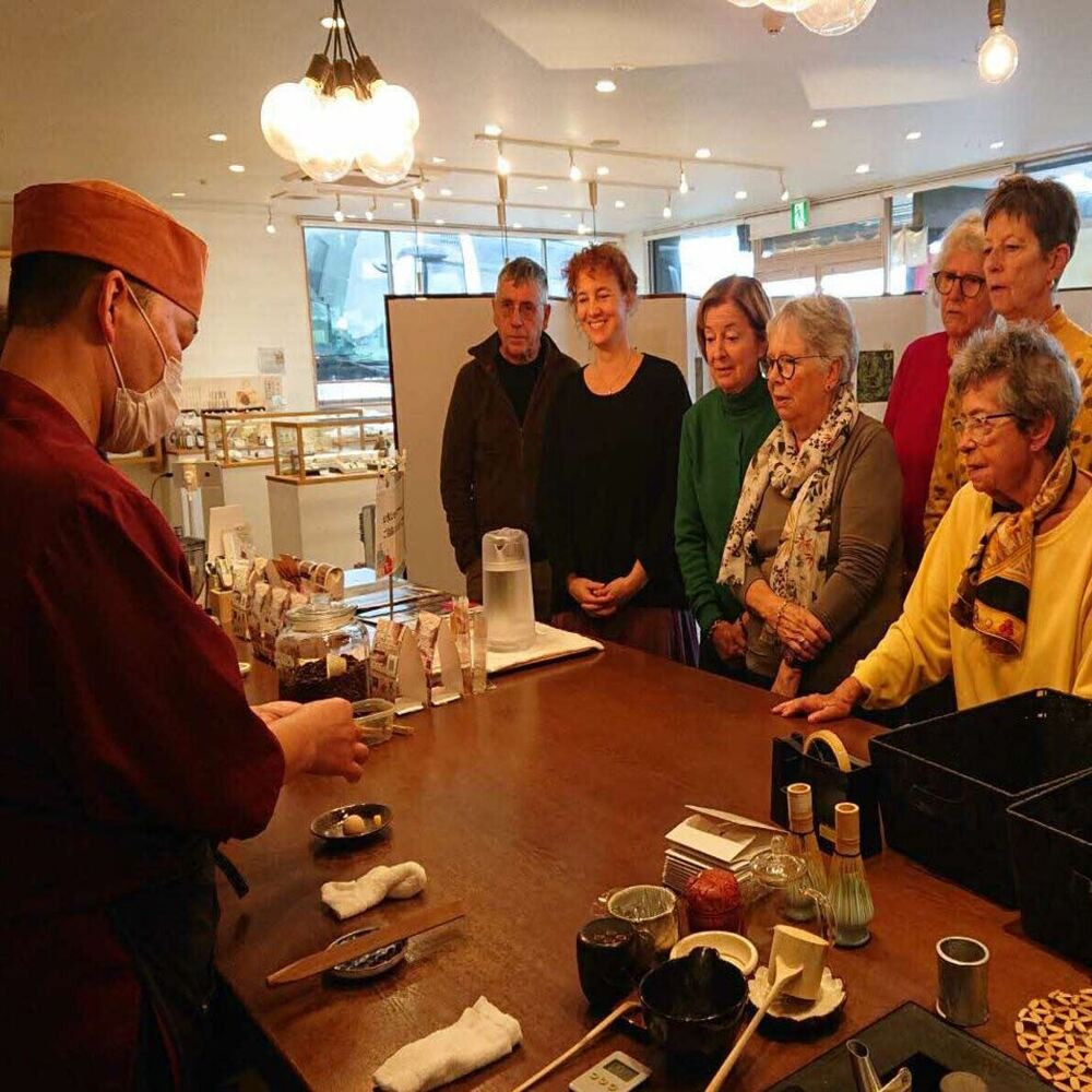 【ふるさと納税】出雲で和菓子つくり体験＆喫茶　2名様ご招待