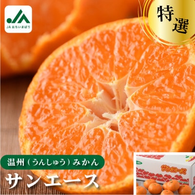 【先行受付】特選 ブランド温州みかん「サンエース」4kg 高糖度 みかん KB02210【配送不可地域：離島】【1304859】