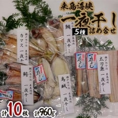 来島海峡一夜干し　詰め合せ【B240】【配送不可地域：離島】【1022494】