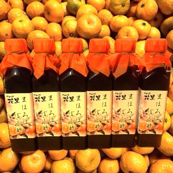 まほろばぽん酢6本セット / 四季の味 花里 自家製 ポン酢 やまとたちばな 奈良県 田原本町
