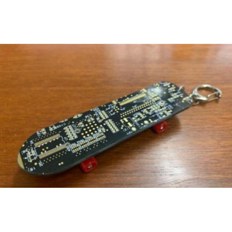 kibanスケボーキーホルダー（ノーマルサイズ） スケートボード ミニチュア 基板 パソコン PC 