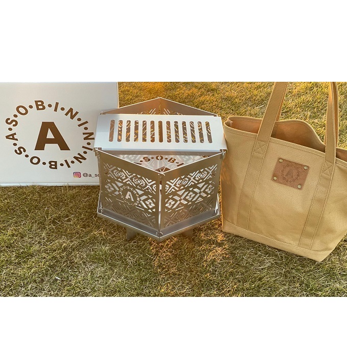 焚き火台【火Docks】ステンレス 雑貨 日用品 工芸品 焚火台 キャンプ用品 