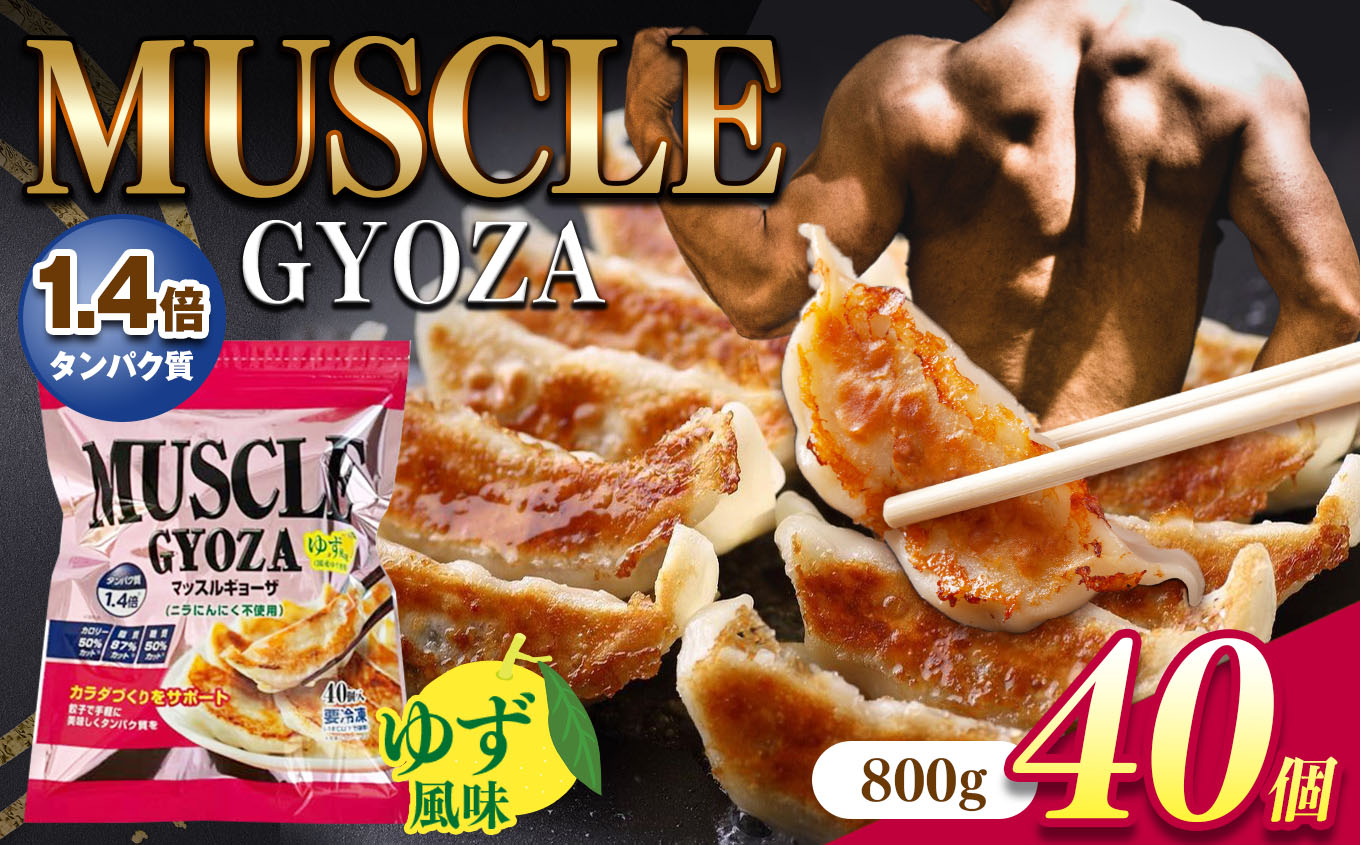 MUSCLE GYOZA 〜マッスルギョーザ〜 ゆず風味 3パックセット|餃子 ギョーザ低糖質 マッスルギョーザ 長野県 松本市