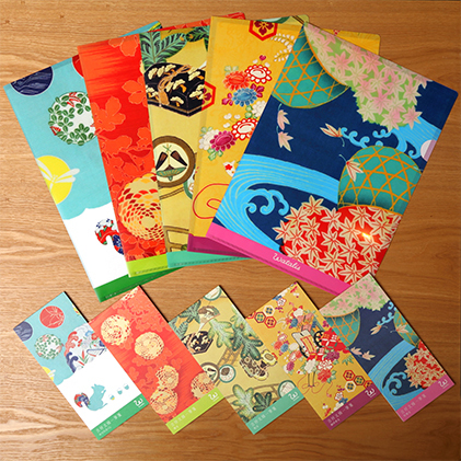 クリアファイル5冊＆一筆箋5冊セット（B） 雑貨 日用品 