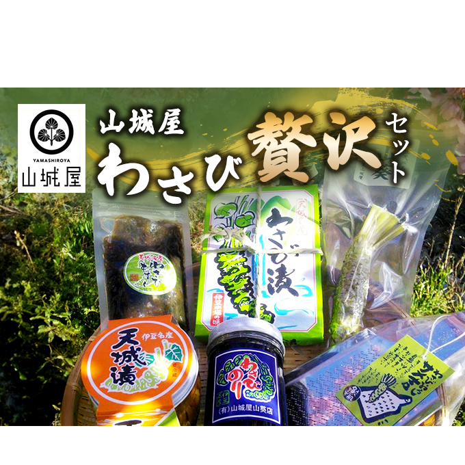 山城屋　わさび贅沢セット 調味料
