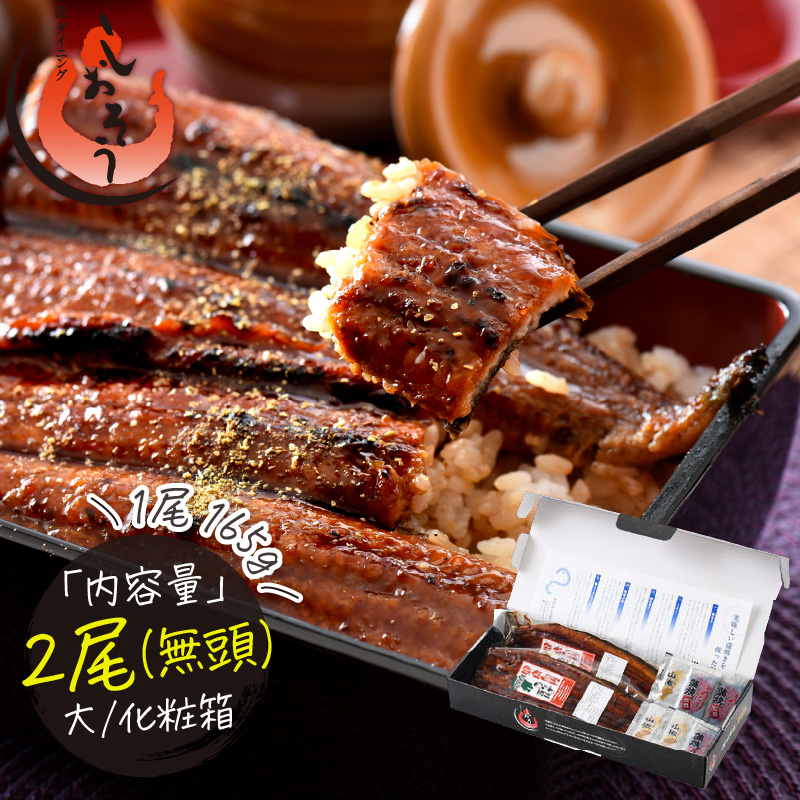 国産 うなぎ蒲焼き 約165g × 2尾 [053-a033][敦賀市ふるさと納税]