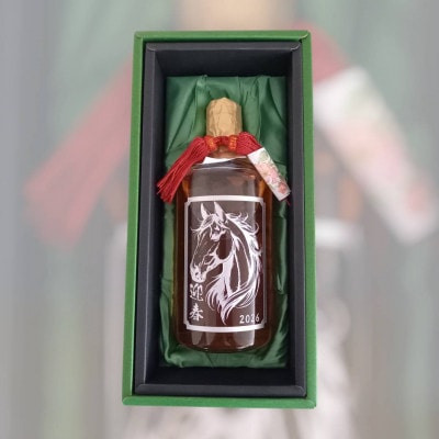 彫刻干支ボトル　ザ　スランジバー　ウイスキー　37度　2026年　午年　700ml【1643098】