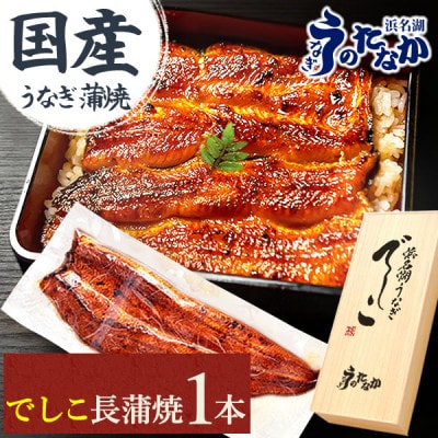 浜名湖養鰻125年の最高傑作「でしこ」!浜名湖・うなぎのたなか国産長蒲焼1本ギフト※合計110g程度【配送不可地域：離島】【1664259】