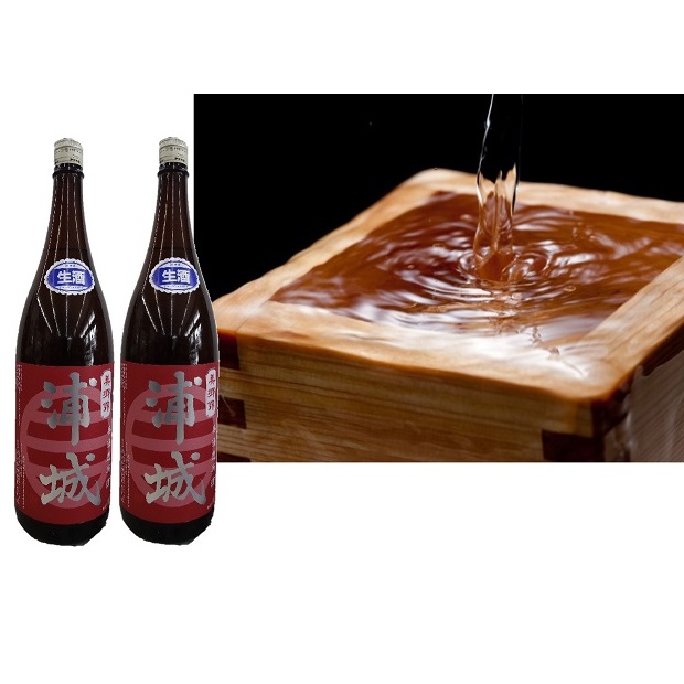 【生酒】純米吟醸無濾過原酒「赤浦城」1.8L×2 お酒 日本酒 純米吟醸酒 