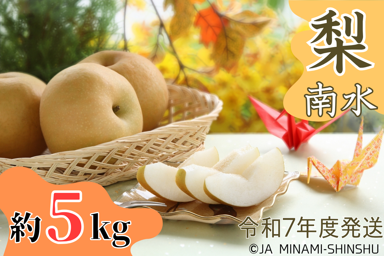 梨（南水）【太鼓判・優糖生】約5kg