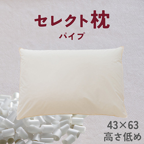 AO098-a セレクト枕 パイプ A-type 標準タイプ 低め シングル