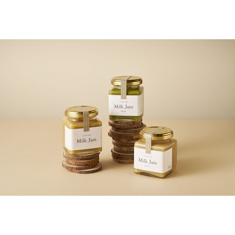 神戸ミルクジャム3個詰合せセット(プレーン・アールグレイ・抹茶)