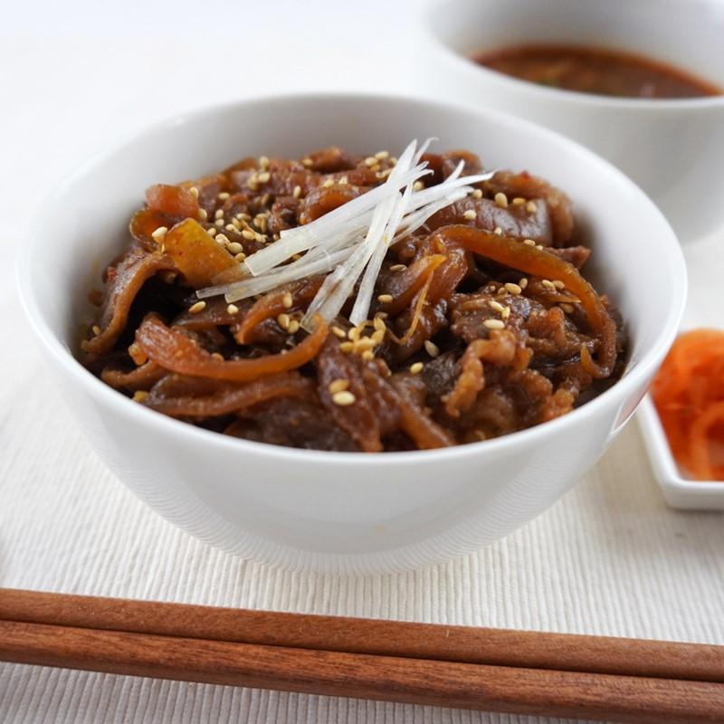 <デリシャエール>神戸牛焼肉丼の具