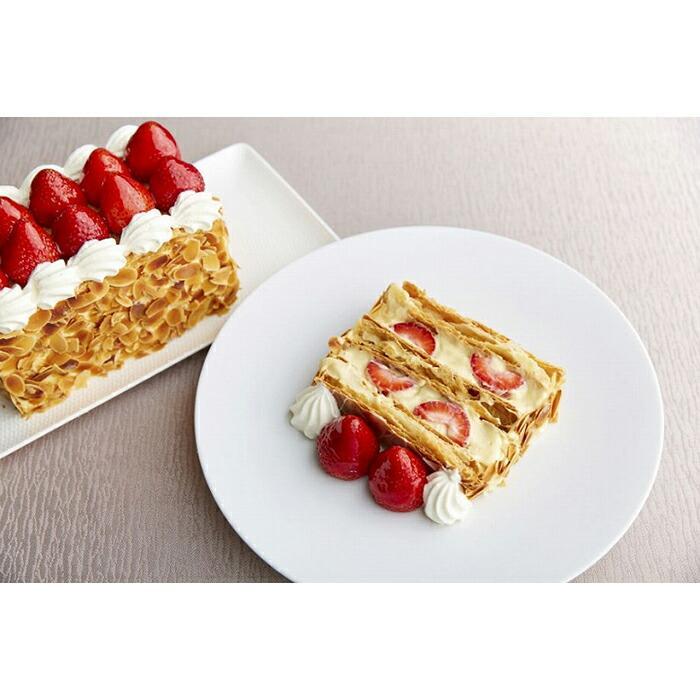 北野異人館旧ムーア邸 苺のミルフィーユ ハーフサイズ(店舗受取)引換チケット