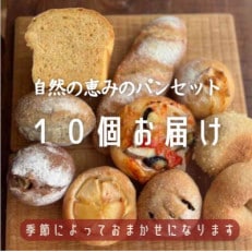 【10個入り】パン屋kotubuの自然の恵みのパンセット(小)【配送不可地域：離島】【1352129】
