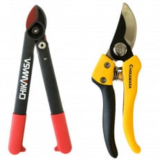 【2点セット(剪定鋏・倍力ロッパーα)】◇近正のハサミ  LP-400α PSB-8Y【1492578】