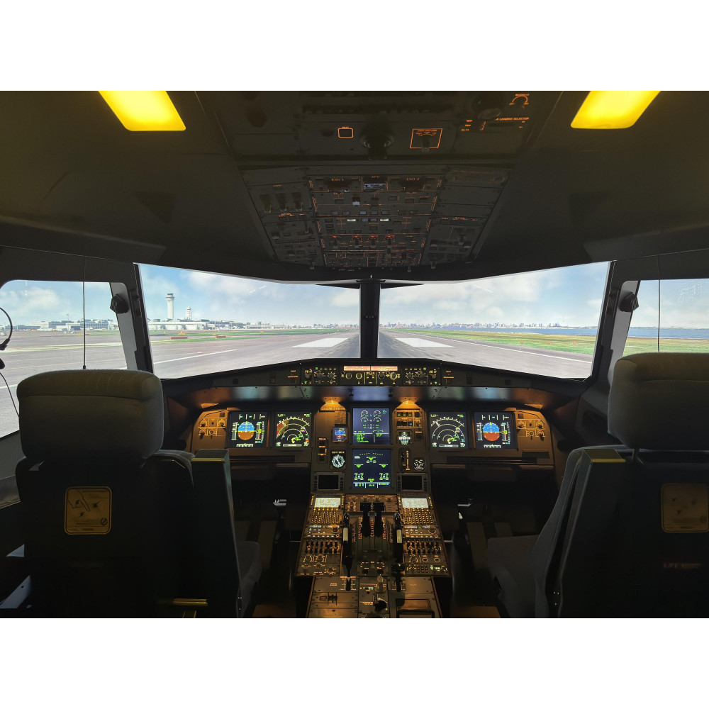A320フライトシミュレーター60分操縦体験