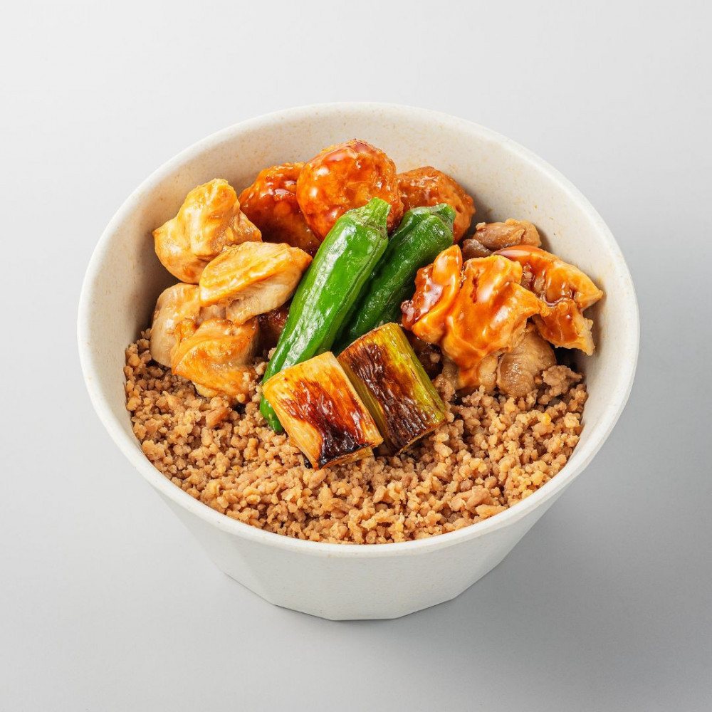 鶏肉専門店梅やの焼き鳥丼4個セット