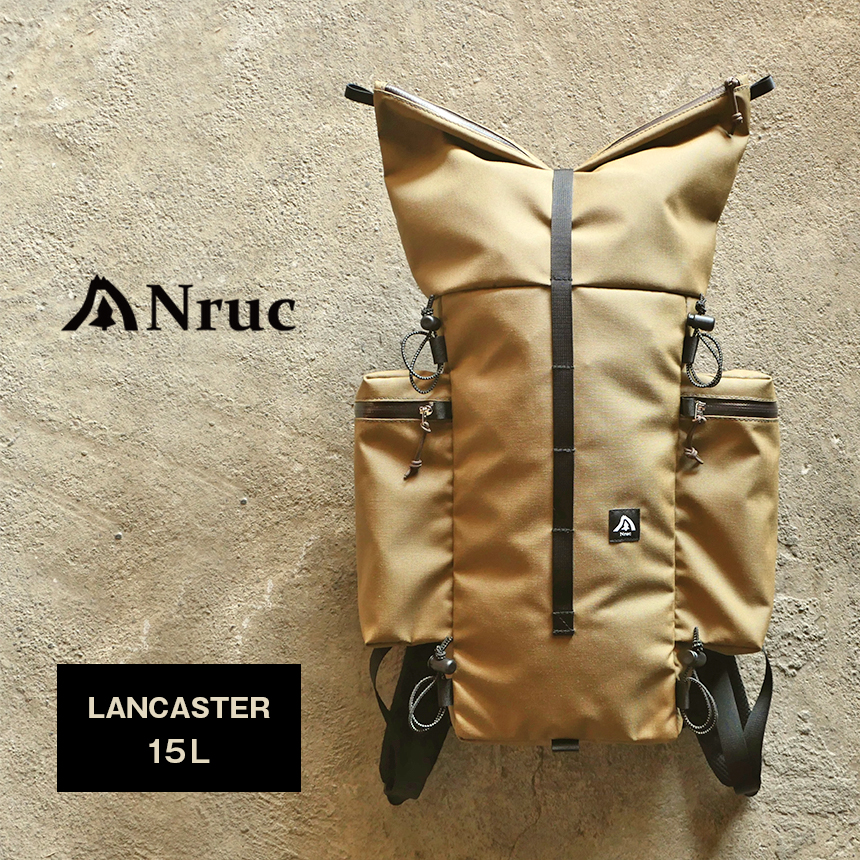 バックパック LANCASTER 15リットル | 大容量リュック ヌルク 通学 リュックサック 15L スクールバッグ クラブバッグ 高校生 デイパック おしゃれ 部活 アウトドア バックパック 登山 ふるさと納税 栃木県 真岡市