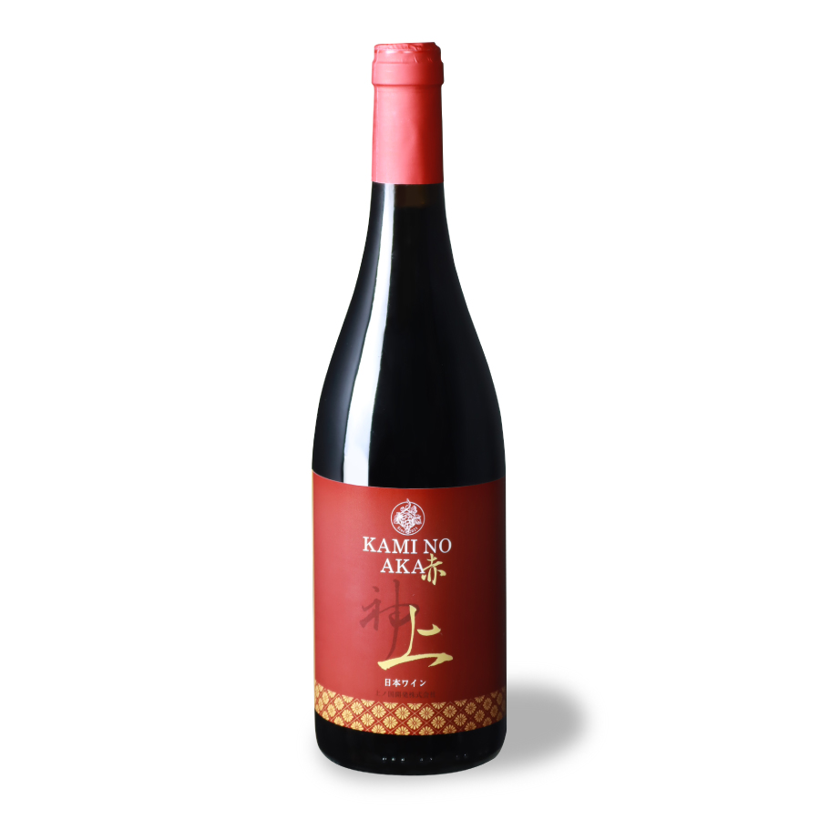 上ノ国ワイナリーの赤ワイン「上の赤」 750ml×1本