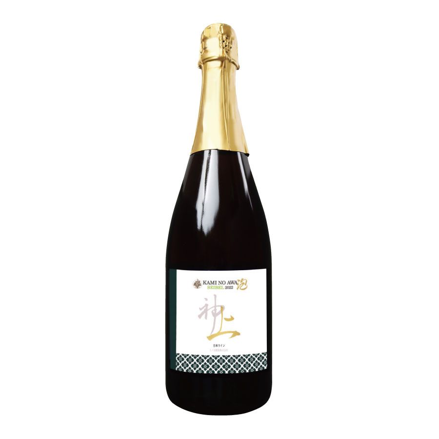 北海道産 上ノ国ワイナリー「上の泡 セイベル ロゼ スパークリング 2022」 750ml×1本