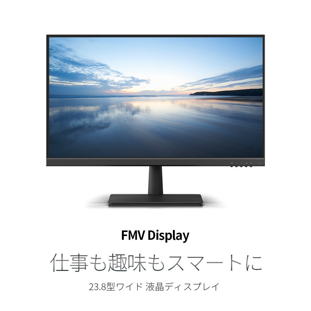 FMV Display　23.8型ワイド ノングレア液晶（WMD24021BT）