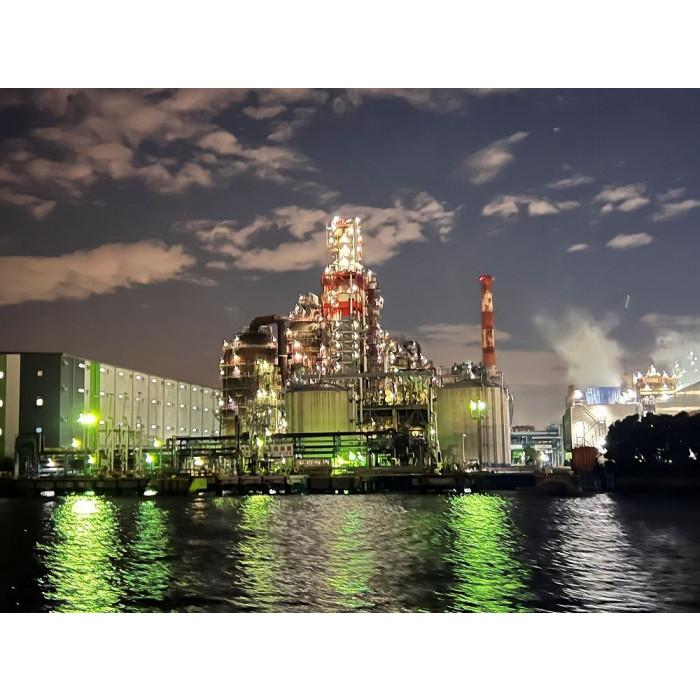 川崎工場夜景屋形船クルーズ乗船クーポンと川崎工場夜景特製グッズ3点セット 1名様分