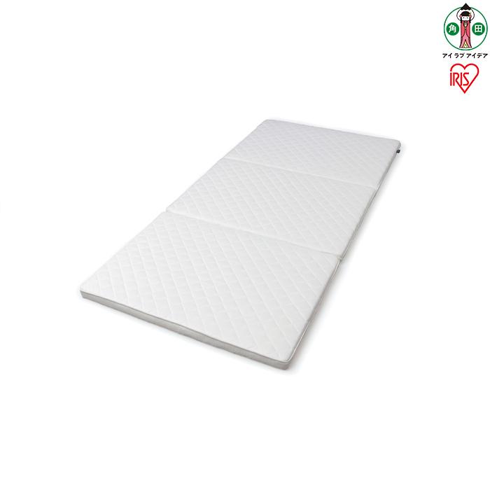マットレス シングル 洗える 厚さ5cm 硬め エアリープラス マットレス アイリスオーヤマ エアリー オールシーズン ハードタイプ APMH-S