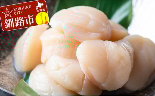 北海道産・お刺身用ホタテ玉冷凍【L】500g ふるさと納税 ほたて 帆立 _F4F-7826