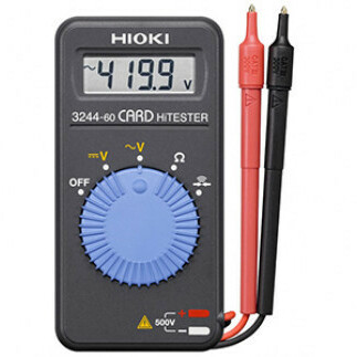カードハイテスタ 3244-60 日置電機 HIOKI 日置 導通チェッカー 抵抗測定 電圧測定 デジタルマルチメータ ハイテスター 測定器 電化製品 DIY ポケット型 軽量 コンパクト 信州 長野 長野県 上田市