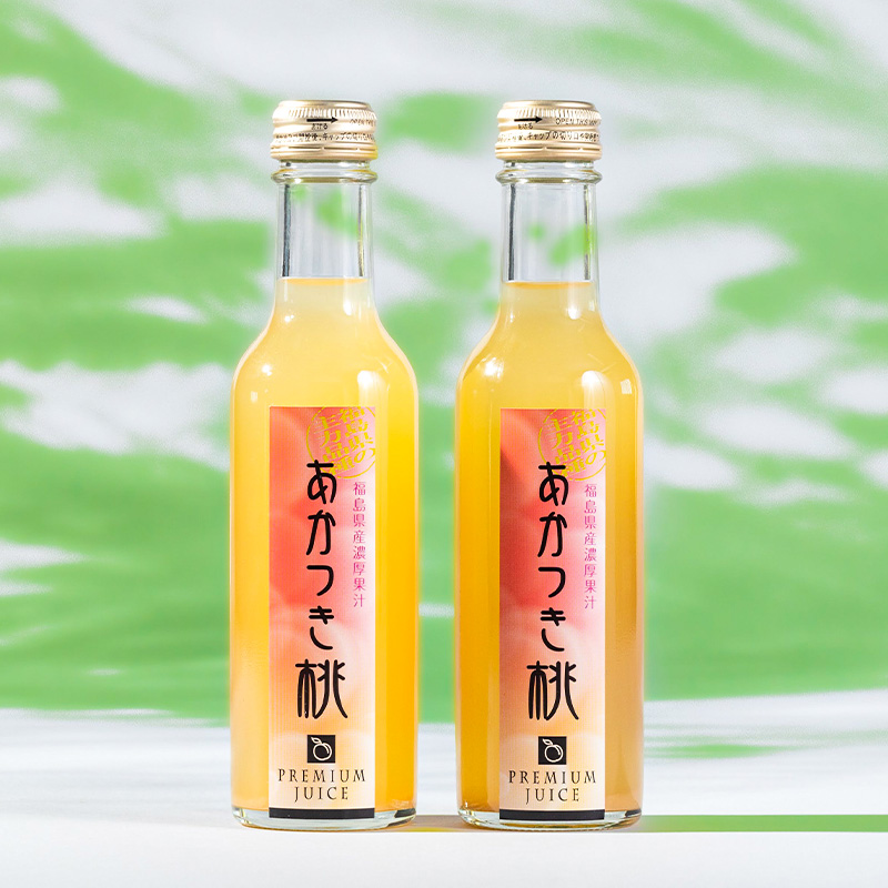 プレミアムあかつき桃ジュース30本（180ml） 伊達市 福島県 果汁 100％ 桃ジュース 桃 もも モモ ジュース F20C-648 | 福島県伊達市  | JRE MALLふるさと納税