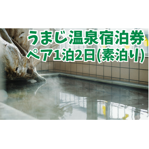 馬路温泉宿泊券/1泊2日ペア宿泊プラン(食事なし素泊り)