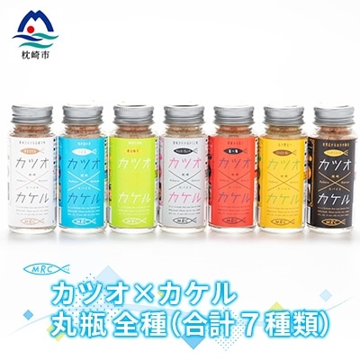 カツオ×カケル【オリジナル・うま塩・ペッパー・一味・カレー・柚子・リッチコンソメ】A6-38【配送不可地域：離島】【1166602】