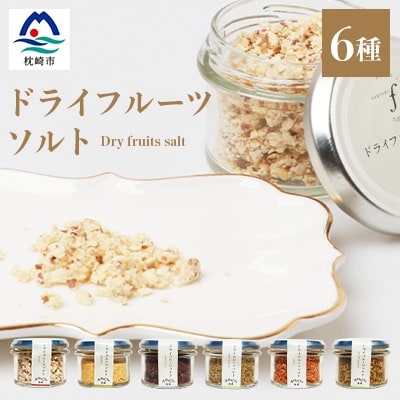 ドライフルーツソルト 6種セット B3-42【配送不可地域：離島】【1167928】