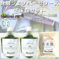 【のし付き・お中元】発酵ジェノベーゼソース＆生米麹　A3-9C【配送不可地域：離島】【1509451】