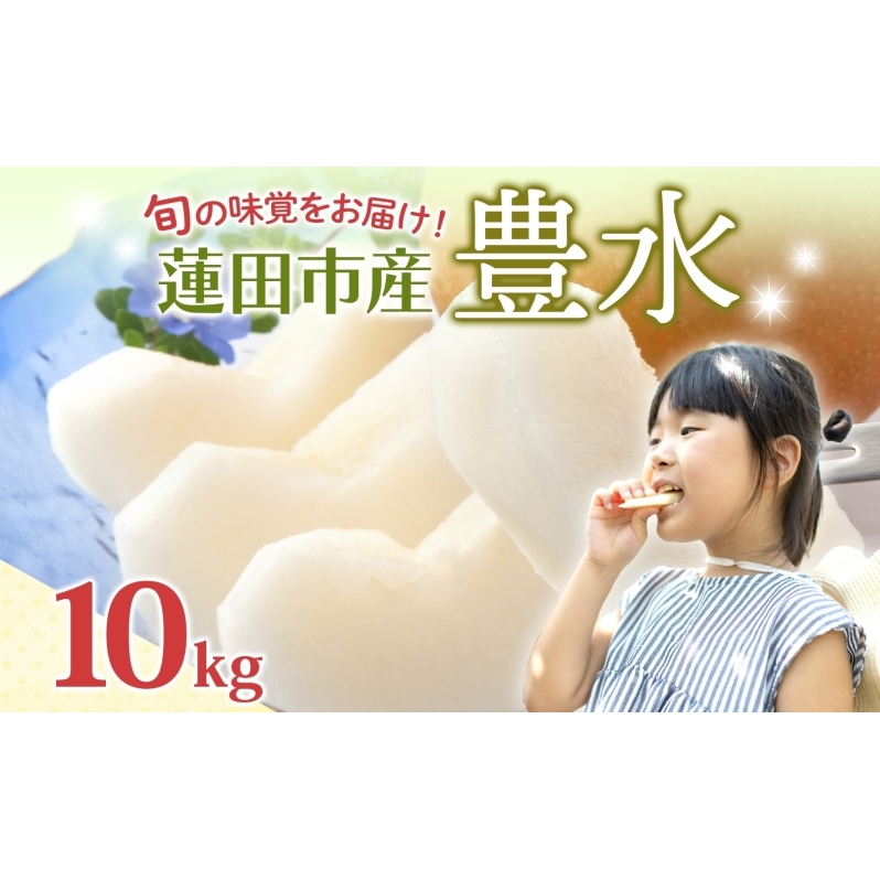 蓮田市産 日本梨 豊水 10kg フルーツ 果物 ナシ なし 甘い みずみずしい シャリシャリ 食感 果汁 くだもの デザート おやつ お取り寄せ 産地直送 ギフト 贈答用 家庭用 埼玉県 蓮田市