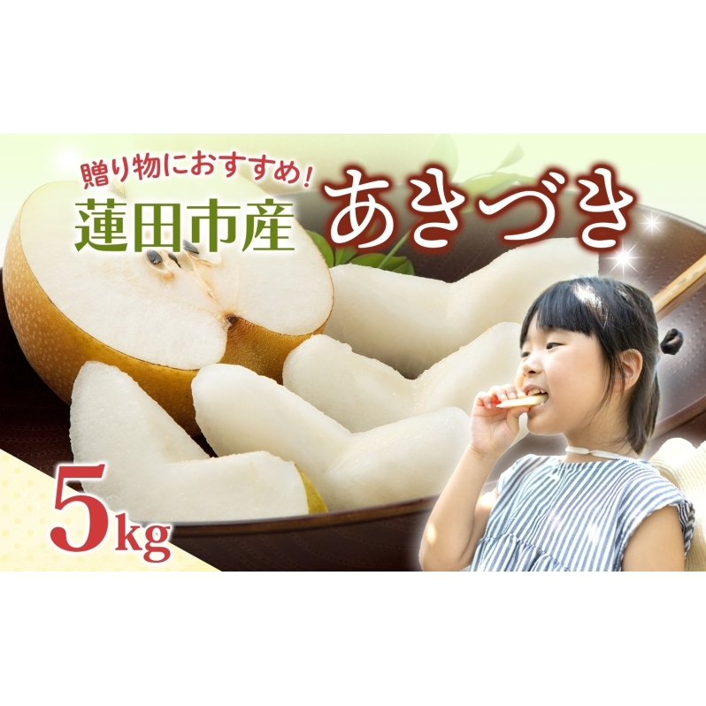蓮田市産 あきづき 5kg フルーツ 果物 ナシ なし 甘い みずみずしい シャリシャリ 食感 果汁 くだもの デザート おやつ お取り寄せ 産地直送 旬 ギフト 贈答用 家庭用 埼玉県 蓮田市