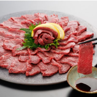 【熊本と畜】桜屋 上赤身馬刺し 500g【専用醤油付き150ml】(水上村)【配送不可地域:離島】【1619201】