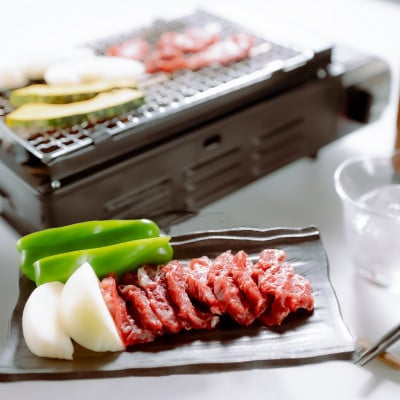 【桜屋】馬肉焼肉用500gカット済(水上村)【配送不可地域:離島】【1619191】