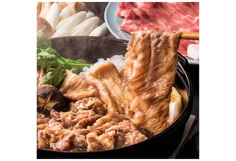 A4等級以上保証！！近江牛ロース・肩　すき焼きしゃぶしゃぶ用1kg [0076]