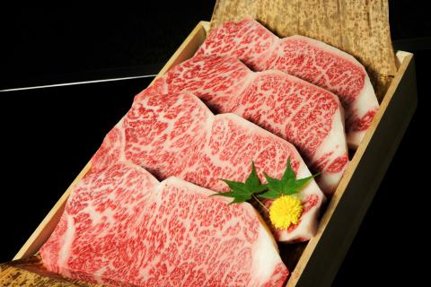 近江牛A5ランクロースすき焼き 1kg・サーロインステーキ 1kg (250g×4枚)セット [0090]