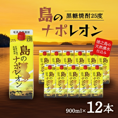島のナポレオン900ml紙パック12本セット mkmt04【1407070】
