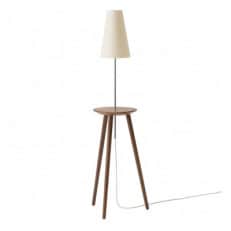 旭川家具 cosine ランプテーブル ウォルナット_04620【1571296】