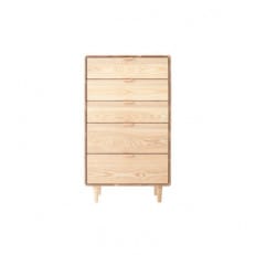 旭川家具 WOW ワオ ミドルチェスト 丸脚_04706【1579379】