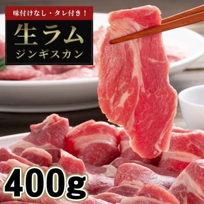 厚切り生ラムジンギスカン 400g・ジンギスカンのたれ 80g セット_04828【配送不可地域:離島】【1599485】