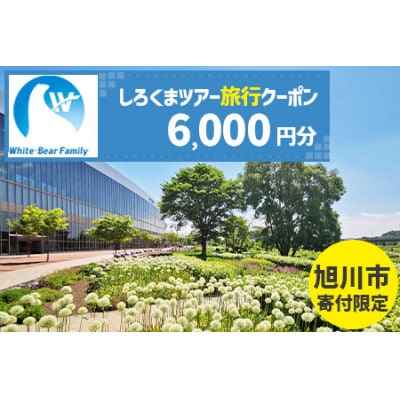 【旭川市】しろくまツアーで利用可能なWEB旅行クーポン (6,000円分)_05213【1660740】